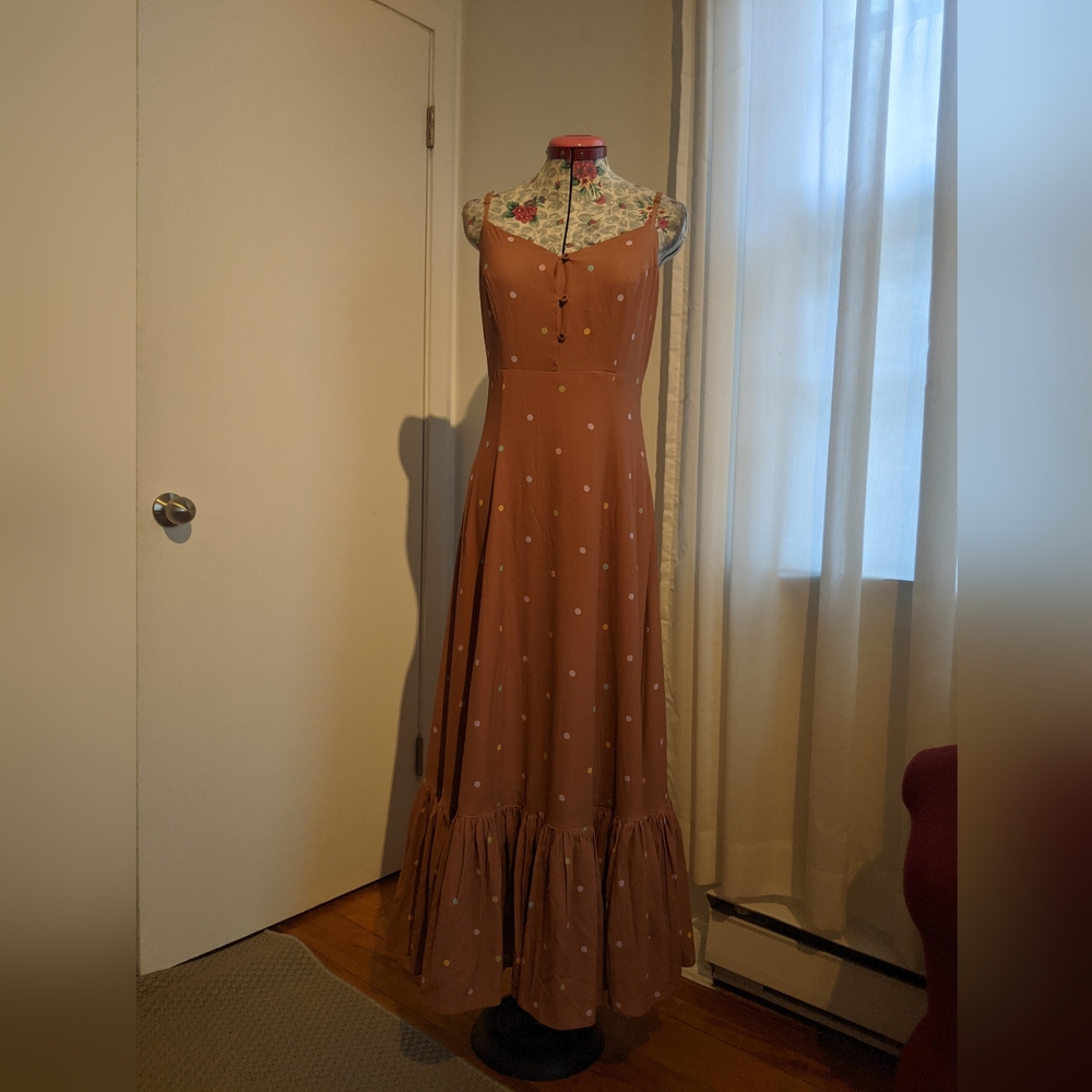 Bright and beautiful maxi dress